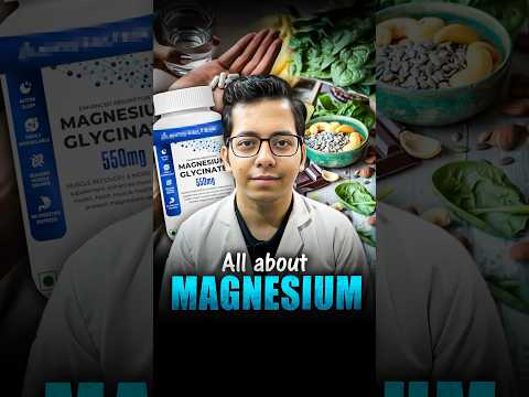 All About Magnesium | Best Magnesium Supplement ? | Dt.Bhawesh | #diettubeindia #dietitian #shorts