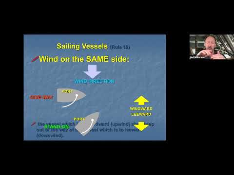 Rules of the Road: Actions Between Sailing Vessels Rule 12