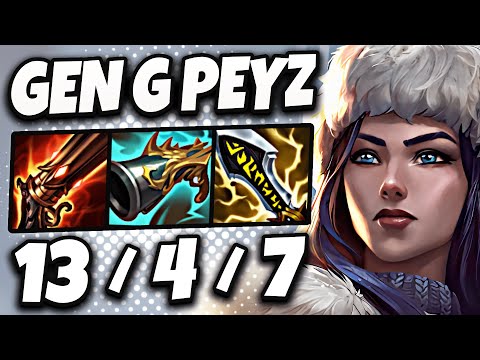 Caitlyn vs Kaisa ADC [ Gen G Peyz ] Patch 14.19 Ranked Korea ✅