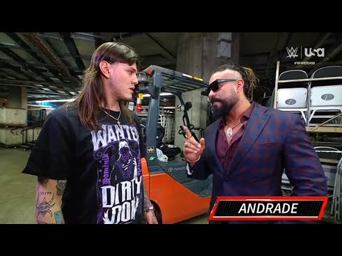 Andrade Returns Confronts Dominik | RAW February 26, 2024 WWE
