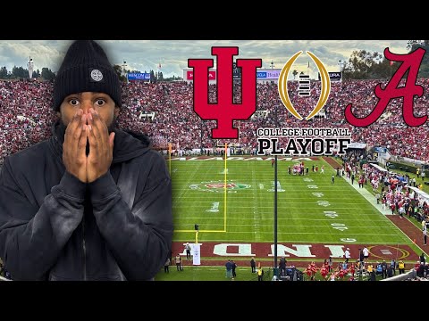 Indiana TOOK OVER The Rose Bowl! (Indiana vs Alabama Rose Bowl Vlog)