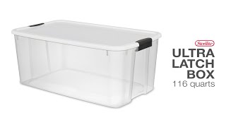 Sterilite 116 Quart Ultra Latch Box