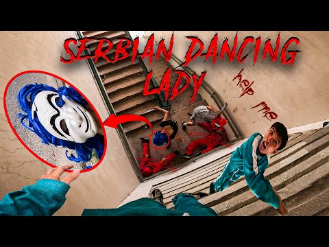 PL SQUID GAME vs SERBIAN DANCING LADY  ESCAPE IN REAL LIFE 84.0 | Horror Parkour Pov Short | 3Run