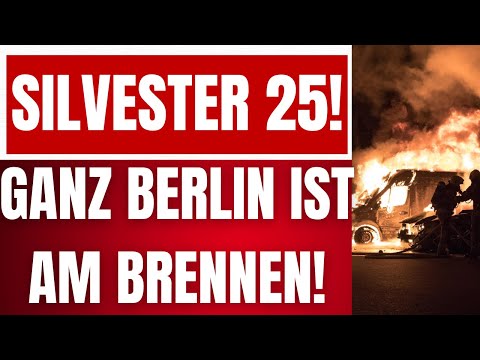 NEW YEAR'S EVE 2025/26: TALAHONS are currently burning BERLIN down! - City declares state of emer...