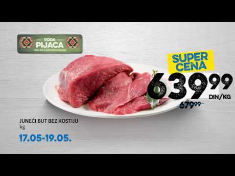 RODA: sveže i povoljno na našoj pijaci 17. - 19.05.2016.