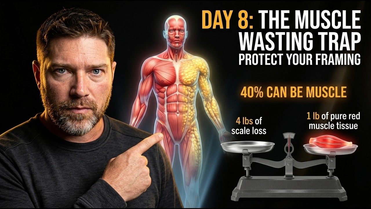 Watch: Day 8 on Tirzepatide: The Muscle Wasting Trap — Preventing Sarcopenia on GLP-1s