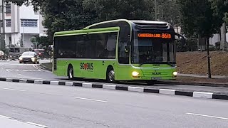 SMB3112B(MDDEP) On Service 861B At Yishun Avenue 6