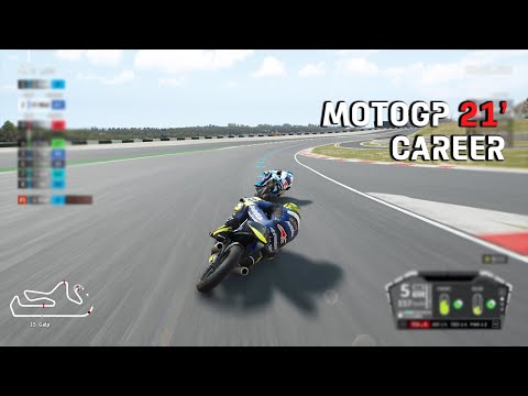 MOTOGP 21 | CAREER MODE PART-4 | A ONE-ON-ONE RACE TILL THE END | PORTUGUESEGP | NO COMMENTARY