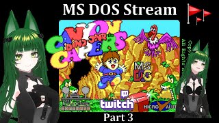 Dead Flags VTuber : MS DOS :Dino Jr Canyon Capers ~Part 3