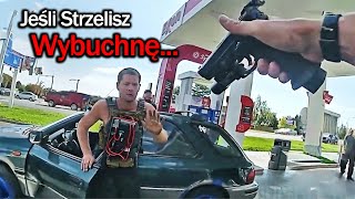 Policjanci Znajdujący BOMBY i MATERIAŁY WYBUCHOWE