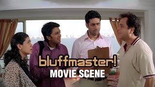 Abhishek Aur Riteish Ka Solid Plan | Bluffmaster | Movie Scene