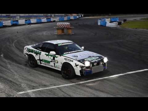 Nissan 240sx s13 - ALEZ Gymkhana Drift time tactics practice