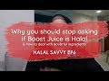 I Came Across an Ingredient in Boost Juice which made me doubtful... I Came Across an Ingredient in Boost Juice which made me doubtful...