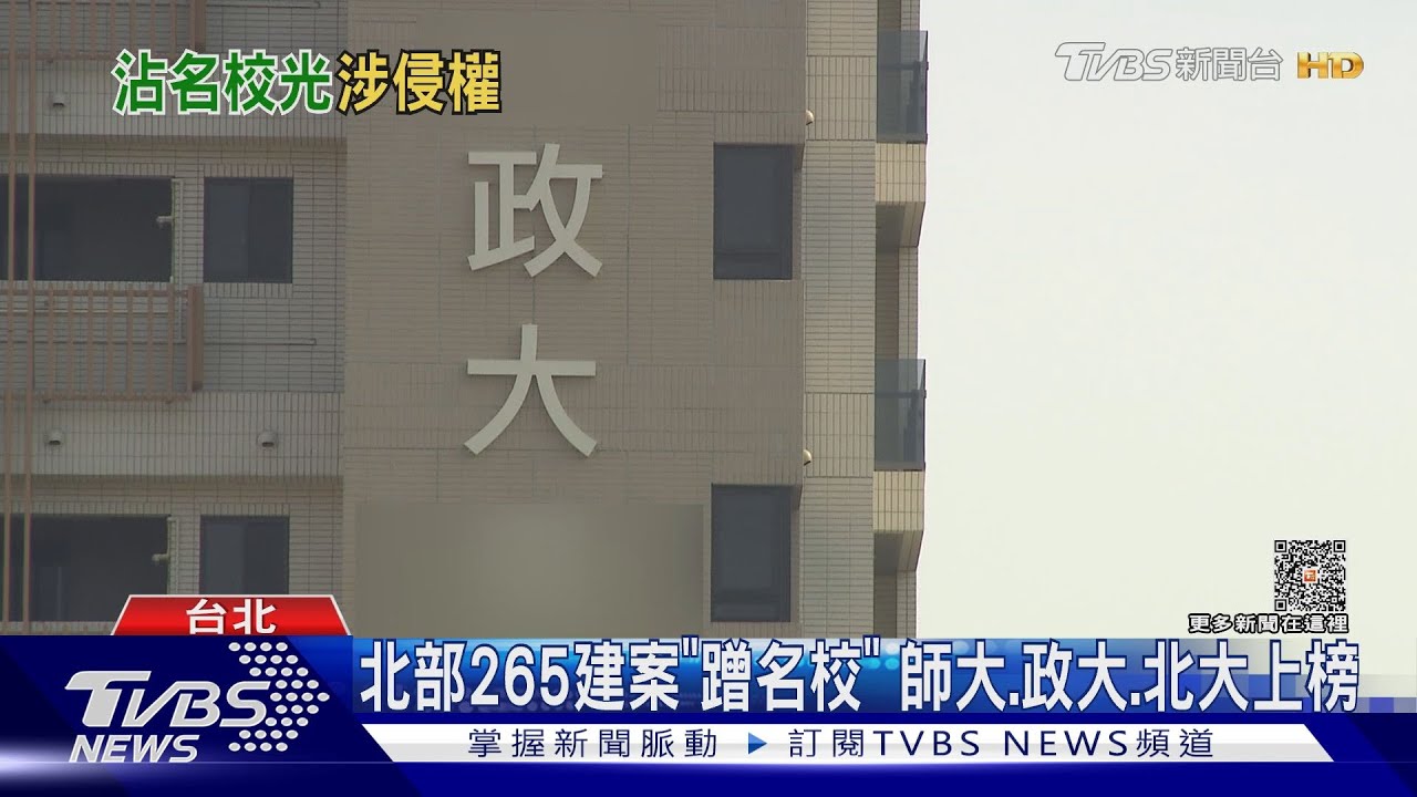 剉咧等!北部81個建案以「台大」命名 恐侵權