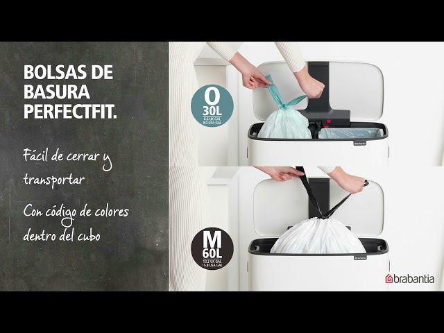 Vídeo relacionado con 6 x Wheelie Bin Extra grande Liners negro punta de cubo de la basura cubo de basura bolsas de basura bolsas de residuos basura de grosor Grande Super fuerte heavy duty