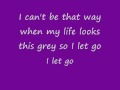 Eighteen Visions- I let go (w/ lyrics) 