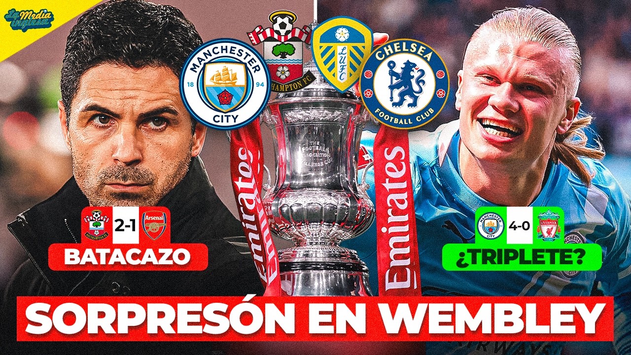 CHM 9X28: BATACAZO DEL ARSENAL, GOLEADAS DE CITY Y CHELSEA Y VICTORIA AGÓNICA DEL LEEDS