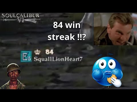 84 win streak😱 - SoulCalibur 6 Zasalamel ranked matches