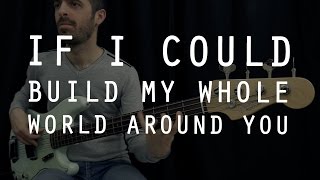 IF I COULD BUILD MY WHOLE WORLD AROUND YOU - Marvin Gaye - Bass Cover /// Bruno Tauzin