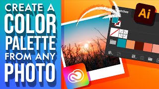 How to Create a Color Palette from a Photo Using Adobe Color & CC Libraries