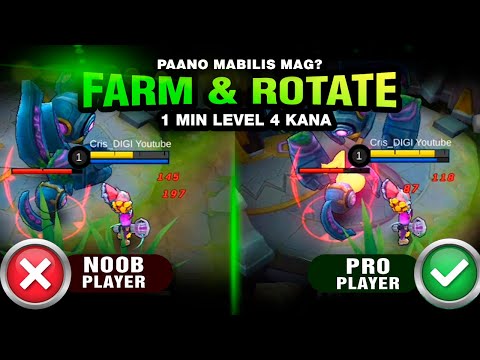 HOW TO FARM JUNGLE FASTER ANY ROLE | Tips & Tricks Mobile Legends | CRIS DIGI