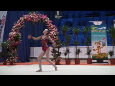Nastasija Gvozdic   SRB   Seniors   Apparatus Finals   Ball   Irina Deleanu Cup 2017