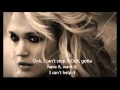 Carrie Underwood - Leave Love Alone with Lyrics