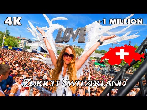 1 Million People Dance! Zürich Street Parade 2025 🇨🇭🔥 | World’s Biggest Techno Festival 4K