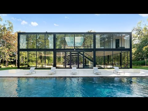 $5,999,000 For This 10,000 Square Feet Modern Marvel In East Hampton