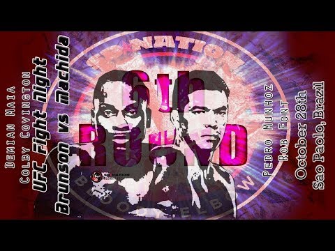 UFC Sao Paulo: Brunson vs. Machida 6th Round post-fight show