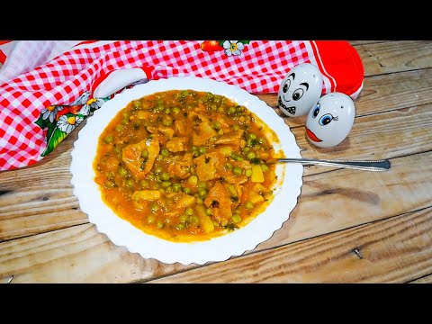PEAS with meat / spoon dish - Sunčane Staze Kitchen