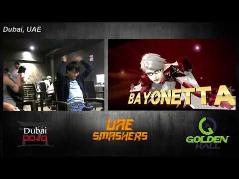 Dubai Dojo 2: 9B (Bayonetta) vs Edge (Diddy Kong) - Singles LS