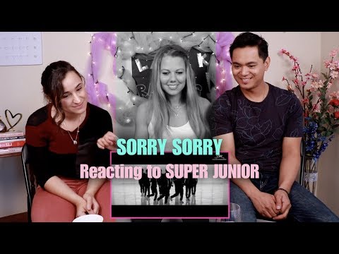 Sorry Sorry by Super Junior - MV Reaction