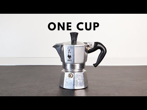 The BEST Way to Make Stronger Coffee with 1 Cup MOKA POT Revealed!