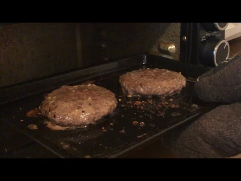 How to Cook a Thick Frozen Hamburger Patty in Toaster...