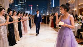 CEO doesn't let any woman near him,until saw the poor girl stealing eat cake and smiled in surprise.