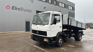 Mercedes-Benz SK 814 (MANUAL PUMP / POMPE MANUELLE / LAMES / STEEL SUSP. / 3 W dump truck | Image 4 - Autoline