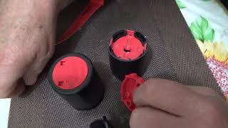 How to open anti-theft alpha bottle lock