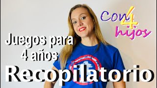 RECOPILATORIO DE JUEGOS DE MESA PARA 4 AÑOS (Los mayores también pueden jugar a ellos)