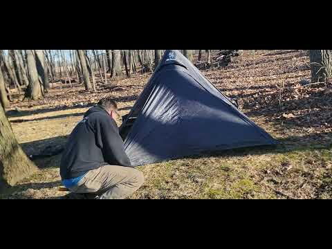 OneTigris Tetra Ultralight Tent Tipi 1-2 Person, Trekking Pole Tent, Waterproof 3 Season