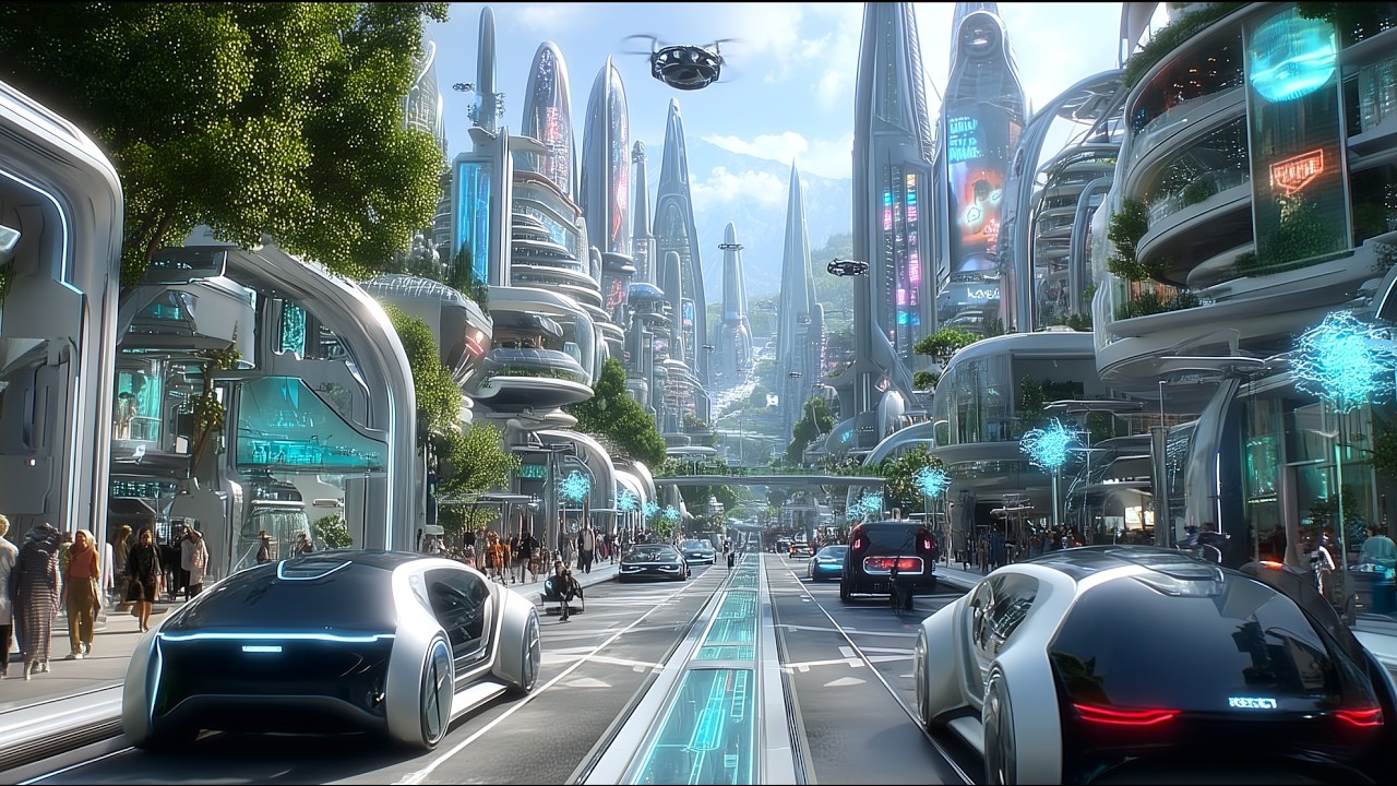 Future City: How Humanity Lives in 2800 | Sci-fi AI Short Film (4K)
