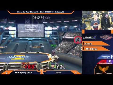 [SMYM16] Muk Lyfe | ORLY (Captain Falcon) vs. Dart! (Marth) PM 3.6 Singles Losers Semis