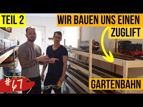 Our LGB garden railway #67, We're building a train lift in the hidden yard, Part 2: Profile rails