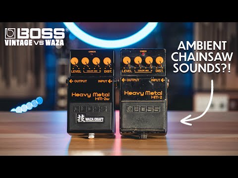 Modern vs. Vintage - Boss HM-2 vs HM-2w Pedal Shootout