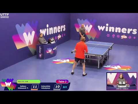 Winners League  19.08.21 Zaitsev Oleksandr P. - Kolomiiets Volodymyr 16:00