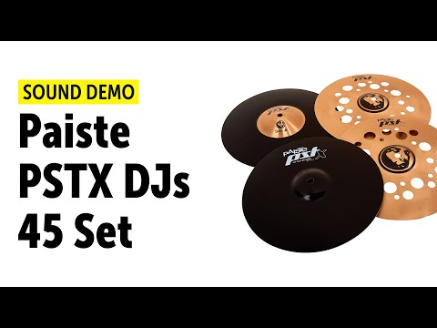 Paiste PSTX DJs 45 Set (Daru Jones Signature) Sound Demo