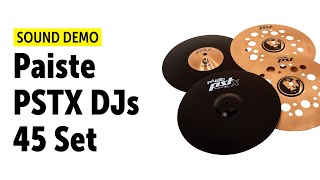 Video thumbnail for Paiste PSTX DJs 45 Set (Daru Jones Signature) Sound Demo by Drums Bonedo