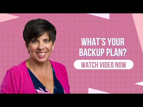 Fortune Cookie Wisdom: What's Your Backup Plan?