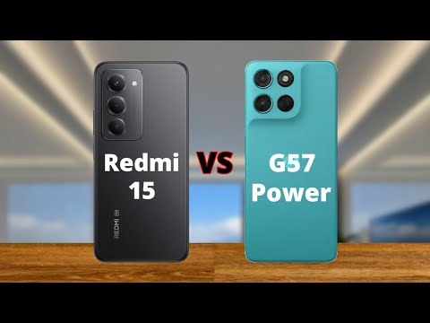 Redmi 15 5G vs Moto G57 Power