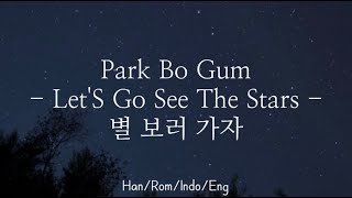 Download lagu Park Bo Gum - Let’s Go See the Stars [별 보러 가자] | Han/Rom/Indo/Eng Lyrics mp3